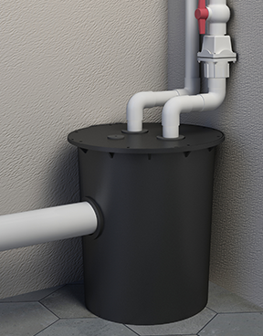 商用污水提升器安装